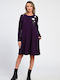 Midi Dress Purple
