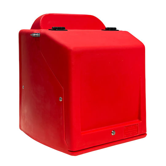 Lieferbox Mini M45xπ40xυ45 Rote Einfache Box