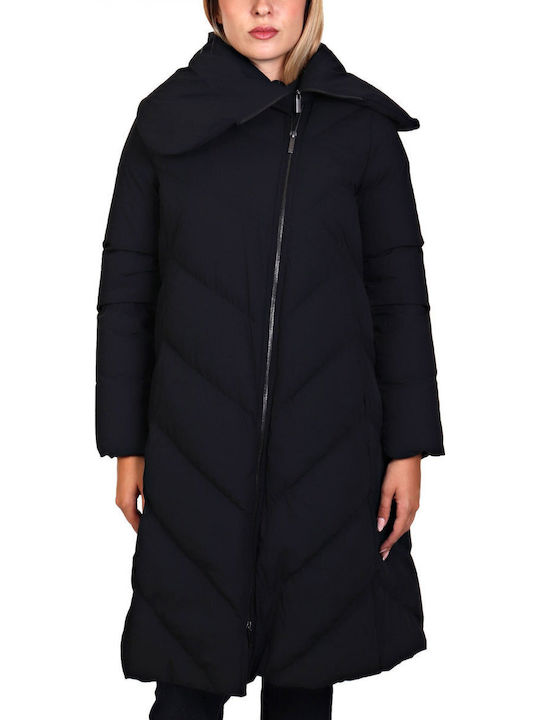 Women's Puffer Jacket for Winter Black