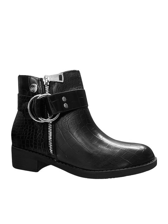 Les P'tites Bombes Boots Black