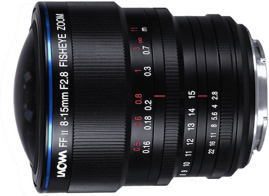 Laowa Full Frame Camera Lens 8-15mm f/2.8 Fisheye for Nikon Z Mount Black