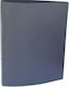 Classeur with 2 Rings Pp Groovy 23x32x2.3cm Gray