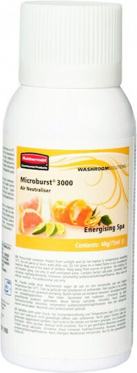Rubbermaid Microburst 3000 Energizing Spa Spray Odorizant de Cameră 75ml 3000 Pulverizări