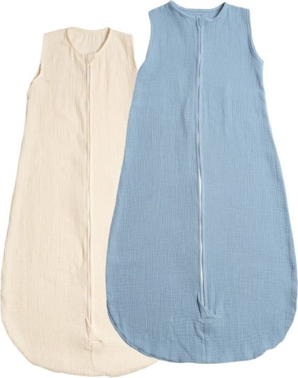 Kidizi Vara Sac de dormit 0.3 tog Jeans-ivory