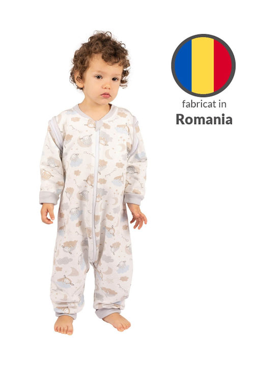 Kidizi De primăvară Sac de dormit 1 tog Pastel cu mâneci detașabile