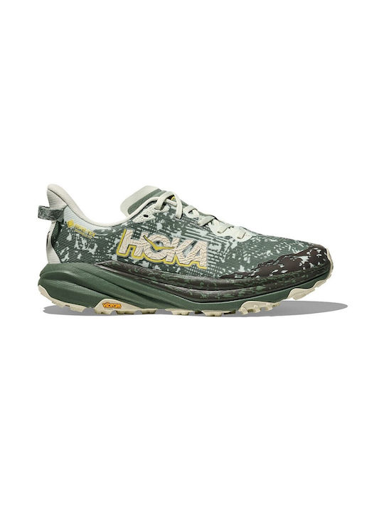 Speedgoat 6 Ανδρικά Αθλητικά Παπούτσια Running Πράσινα Αδιάβροχα με Μεμβράνη Gore-Tex