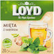 Loyd Herbal Tea Loyd Mint Ginger 20 Pyramid Bags