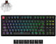 Keychron C3 Pro 8K C3PX-H3 Tastatură Mecanică Tenkeyless de Gaming cu Comutatoare Keychron Super Brown și Iluminare RGB (Engleză SUA)