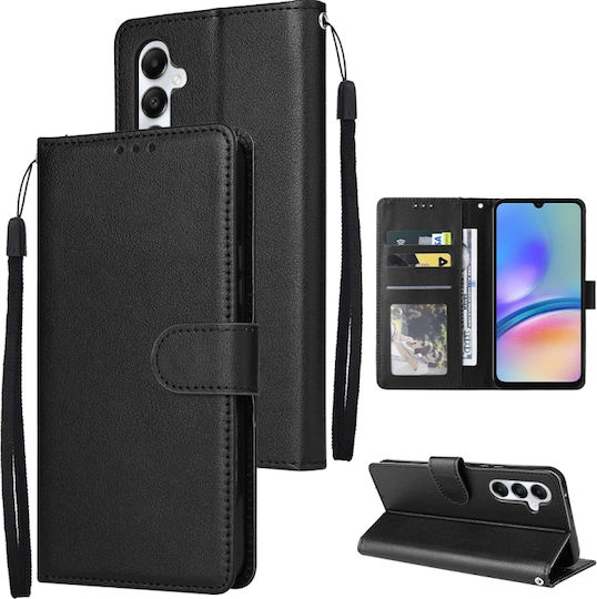 Back Cover Leather Black (Galaxy A05s)