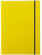 VauPe Clipboard for Paper A4 Yellow 1pcs