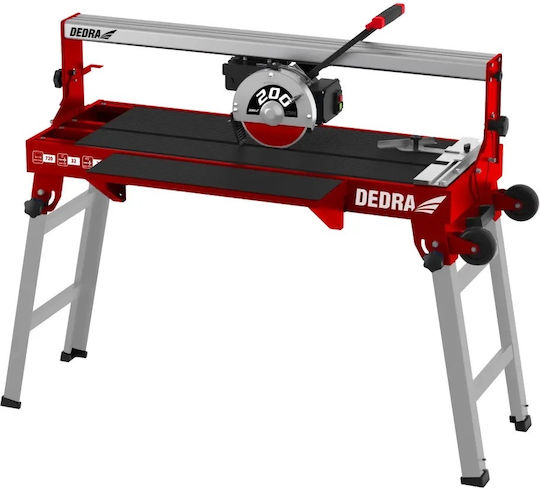 Dedra Κόφτης Πλακιδίων 800w 200x25,4mm Μέγιστη Κοπή 720mm