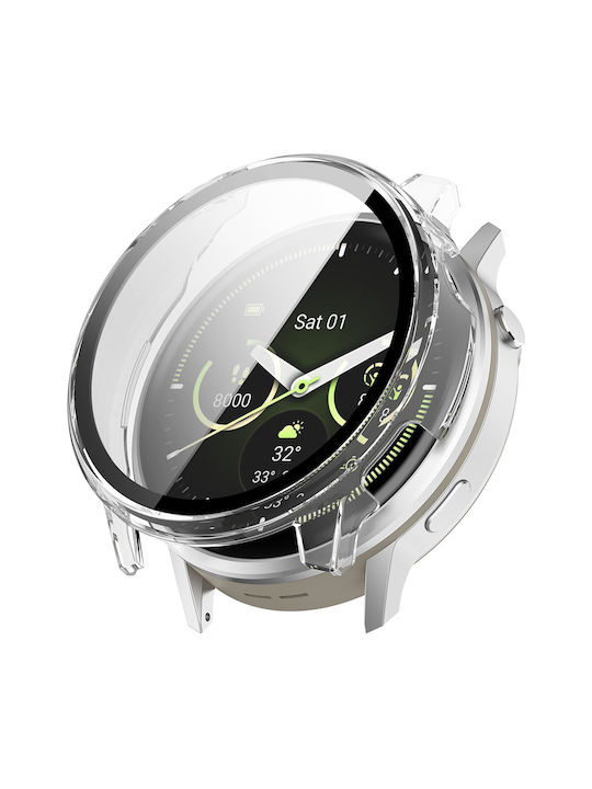 Techsuit Defense360 Pro + Προστατευτικό Οθόνης Garmin Venu 4 45mm Διάφανο