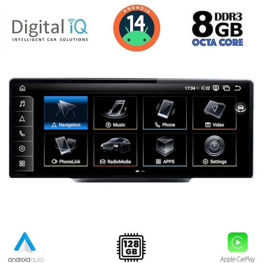 Digital IQ Car Audio System for Audi Q5 2018 (Bluetooth/USB/AUX/WiFi/GPS/Apple-Carplay/Android-Auto) with Touch Screen 10.25"