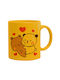 Koupakoupa Bubu & Dudu Mug Ceramic Yellow 330ml