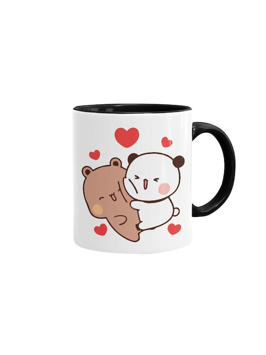 Koupakoupa Bubu & Dudu Mug Ceramic Black 330ml