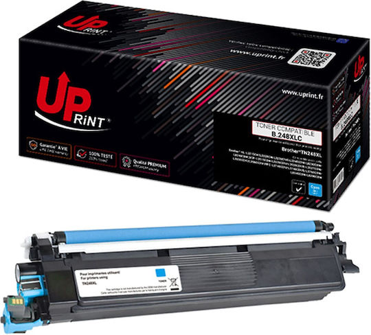 Uprint Съвместима Тонер Касета Tn248xlc Циан 2300s