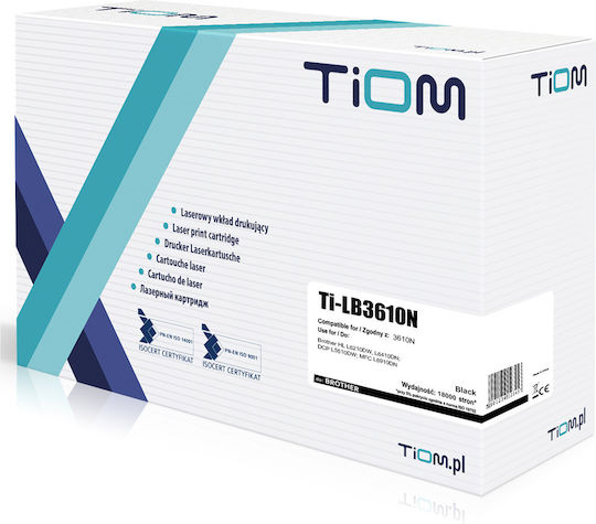 Tiom Toner Brother 3610n Tn3610 18000 Pp Black
