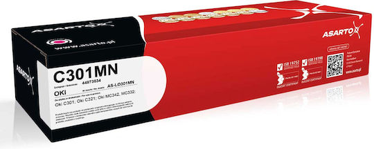 Asarto Toner OKI C301MN 44973534 1500 Seiten Magenta