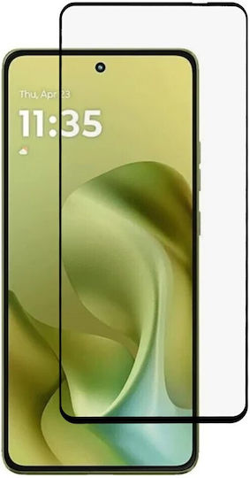 Gehärtetes Glas Displayschutzfolie Vollbildschutz Motorola Moto G86 5G G86 Power 5G Schwarz
