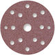 Sandpapers Menzer Red Fi 150 K24 15 Holes Grinders 25 Pieces Pack