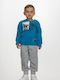Kids Sweatpants Set Petrol Blue 2pcs