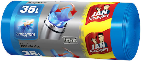 Jan Niezbędny Trash Bags Capacity 35lt 30pcs Blue