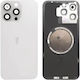 Battery Cover Battery Door Camera Lens Magsafe White for iPhone 15 Pro Max