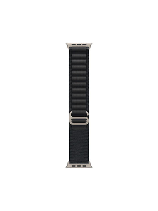 Apple Alpine Loop - L Strap Black - Natural Titanium Finish (Apple Watch Ultra 1 / 2 / 3)