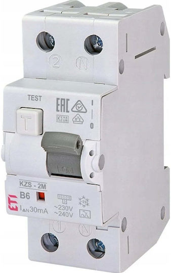ETI ETI Elektrische Schaltpaneel-Druckknopfschalter Monopolische Steckdose Ragas 240V 3A