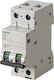 Overcurrent Circuit Breaker 2p C 2a 6ka Ac 5sl6202-7