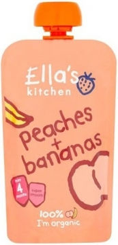 Ella's Kitchen Πουρές Φρούτων-Λαχανικών 120gr για 4+ Μηνών
