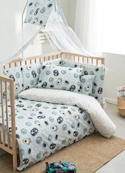 Vesta Home Baby Teddy Gitterbettumrandung Standard Innen 40x195cm Vesta Home Baby Teddy Gitterbettumrandung Standard Innen 40x195cm