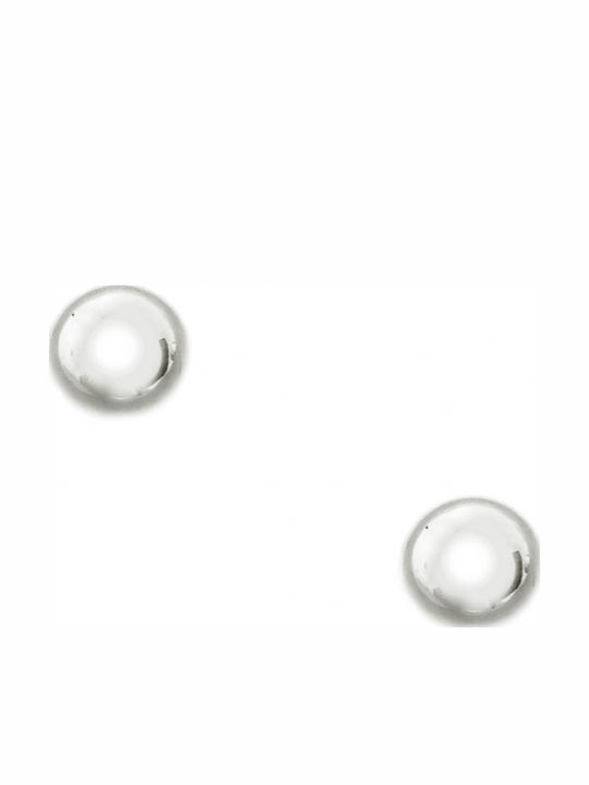 Polytimo Earrings made of White Gold