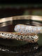 Vintage Stil Rose Gold Vergoldete Simulierte Diamant Handgelenkband Armband Mariette