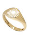 Lunaorocreations Damen Chevalier Ring 14K Gold