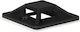 Proxtend Self-Adhesive Cable Clips 25mm x 25mm Black 50 Pieces in a Bag