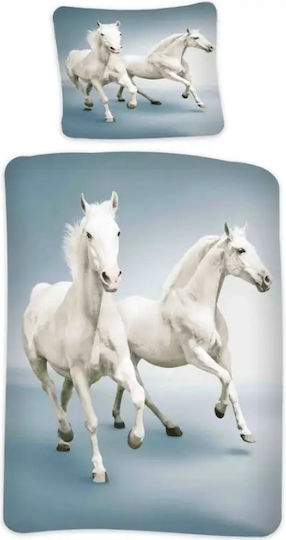 BrandMac Seturi de cearșafuri Single Bumbac Alb 140x200cm