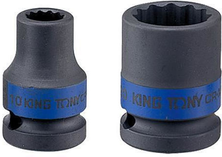King Tony Къса Капачка За Въздействие 3/4" 36мм X 57мм 12-Катна