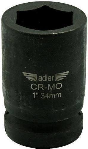 Adler Impact Socket 1" 34mm Short