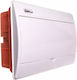 Modular Switchgear 1x12 Flush-mounted Ip40 Rp-12/b Wave N+pe 8.13