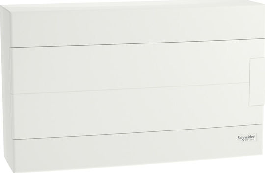 1x18 Surface Mounted Modular Switchgear Ip40 Easy9 Ez9eu-1-18-nt-p Door White Ez9eud118