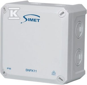 Wall Box 110x110x67mm Ip66 Grey Snfk11 83169002