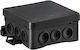 Simet Wanddose 85x40x85mm Integrierte Selbstverriegelnde Dose Serie Fastbox&hook Schwarz Ip54 Ns6 35346107