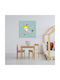 Caravelshop Copilăresc Tablou pe Pânză 30x30buc