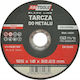 Aw Disc Metall 125*1,6mm Schwarze Linie