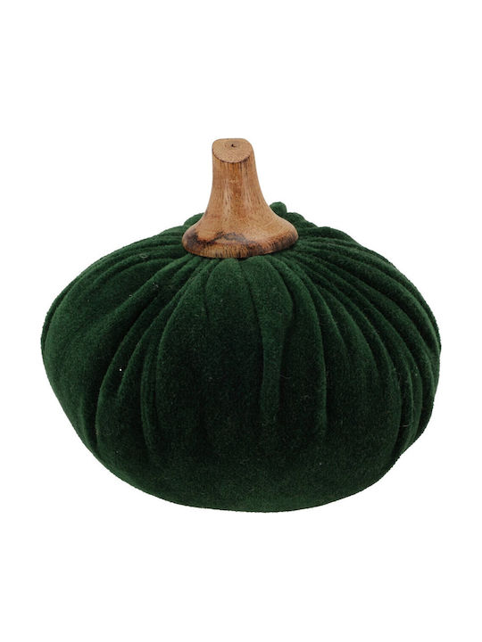 Home&Styling Collection Weihnachtliche Stoff Figur Kürbis Orange Höhe 11cm
