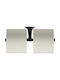 Duravit Държач за хартия Метал Черен 4053424702995