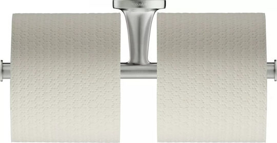 Duravit De perete Suport de hârtie Metal Gri 4067116086881