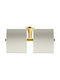 Duravit De perete Suport de hârtie Metal Auriu 4067116086874