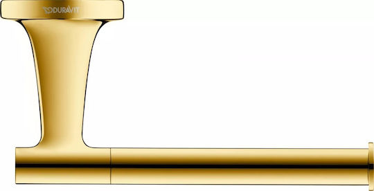 Duravit Επιτοίχια Χαρτοθήκη Μεταλλική Χρυσή 4067116086904
